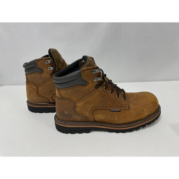 Thorogood V-Series Waterproof 6" Crazy Horse Composite Toe Work Boots Men's 11-W - Picture 3 of 8